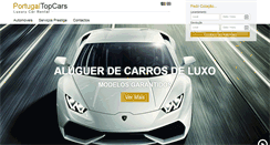 Desktop Screenshot of portugaltopcars.com